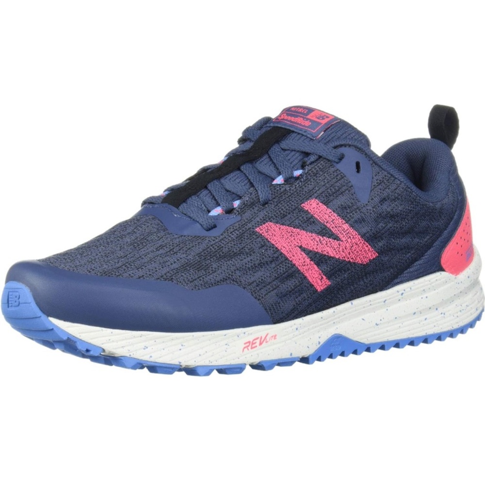 New Balance Womens Nitrel V3 WTNTRCC3 Blue Running Shoes Sneakers Size 7.5